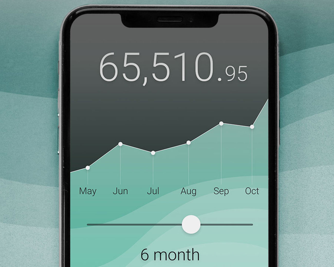 a clickable image of a phone screen showing numerals